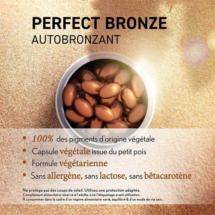 Автозагара Oenobiol Perfect Bronze Autoabbronzante, 30 капсул: цены и характеристики