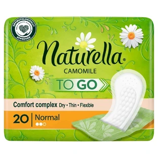 Naturella To Go, гигиенические прокладки, ромашка, Plus, 20 шт.