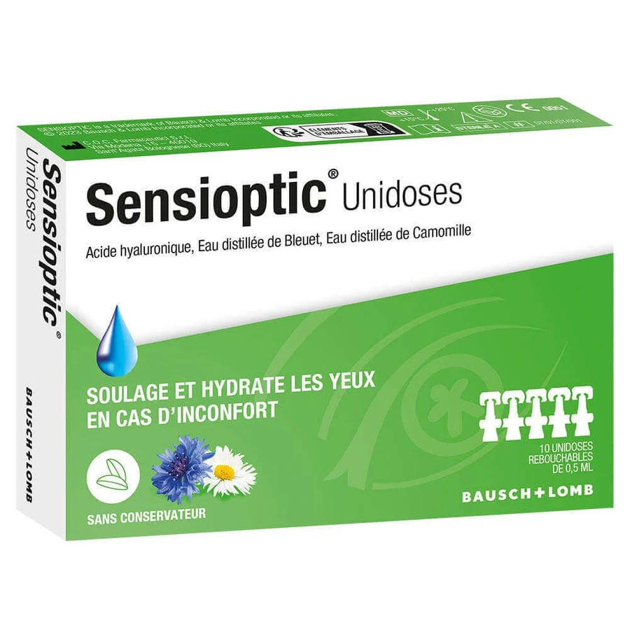 Bausch&Lomb Sensory Unidosis x10: цены и характеристики