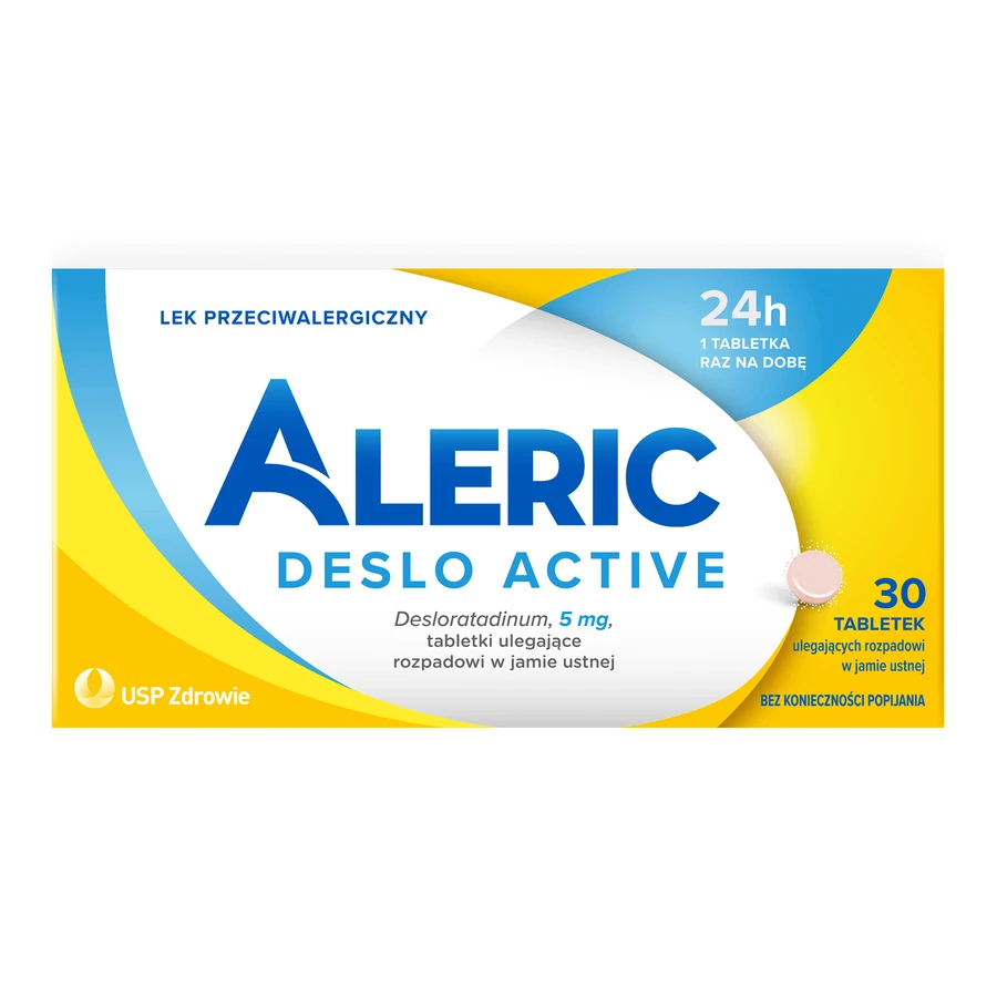 Aleric Deslo Active 5 mg, 30 comprimate cu dezintegrare orală: цены и характеристики