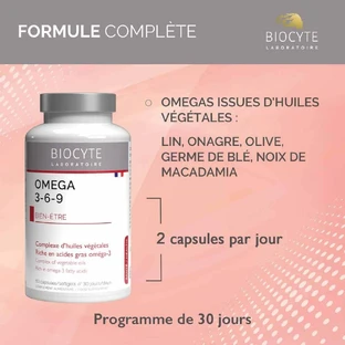 Biocyte Health Omega 3, 6, 9 60 капсул
