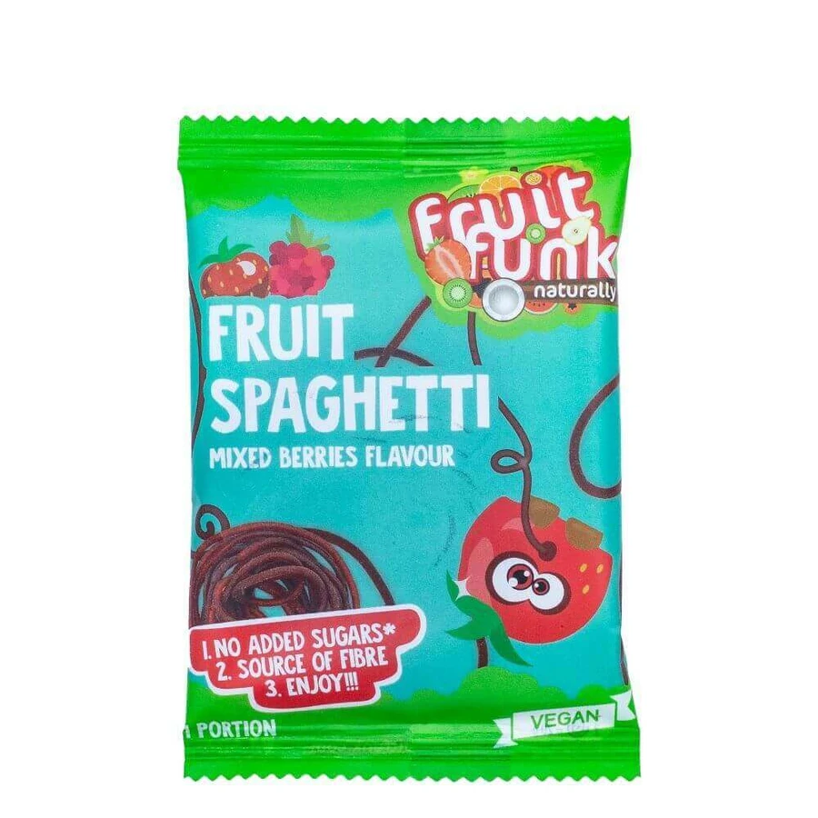 Спагетти с ягодами Мини-фрукты, 20 г, Fruitfunk: цены и характеристики