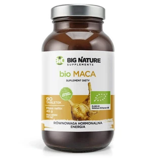 Big Nature Bio Maca, 90 таблеток