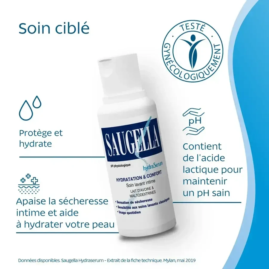 Сироватка Saugella HydraSerum Інтимна сухість 200 мл: ціни та характеристики