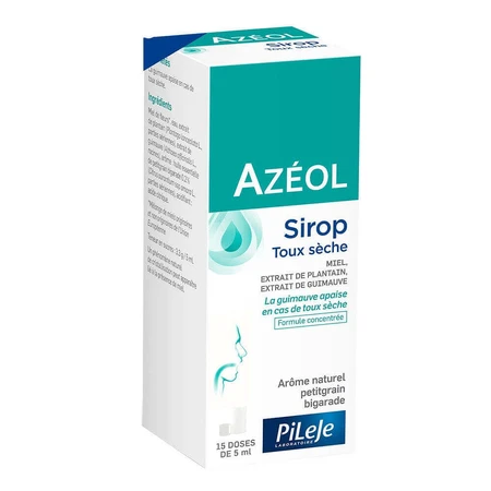 Pileje Azéol Azeol Сироп від сухого кашлю 75мл: ціни та характеристики