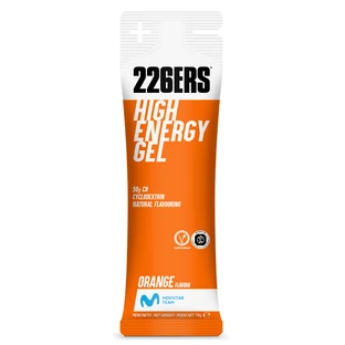 226Ers High Energy Gel BCAA, энергетический гель с BCCA, оранжевый, 76 г.