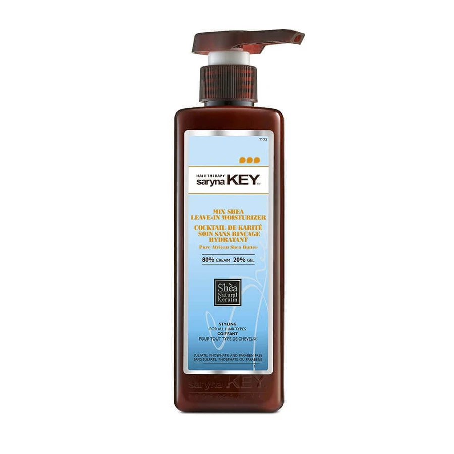 Saryna Key Cocktail De Karite Зволожуючий крем для обличчя 80% / 20% для стайлінгу з маслом ши з Африки 300 мл: ціни та характеристики