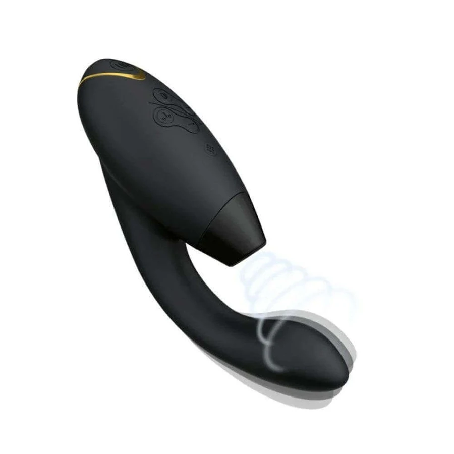 Womanizer Duo G-Spot Вибратор и клиторальный стимулятор черный: цены и характеристики