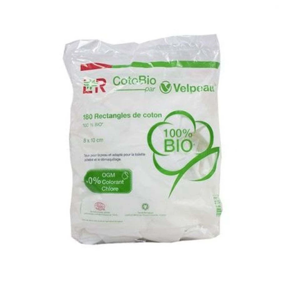 Lohmann Rauscher Cotopads Хлопковые подушечки 8x10cm bio par Velpeau 180 Pièces: цены и характеристики