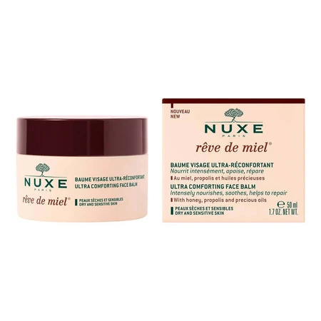 Nuxe Reve De Miel Baume Visage Ultra-reconfortant Peaux Seches Et Sensibles 50ml: цены и характеристики