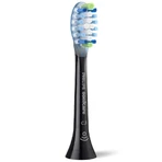 Philips, сменные насадки для звуковой зубной щетки Sonicare C3 Premium Plaque Defence, черные, 2 штуки: цены и характеристики