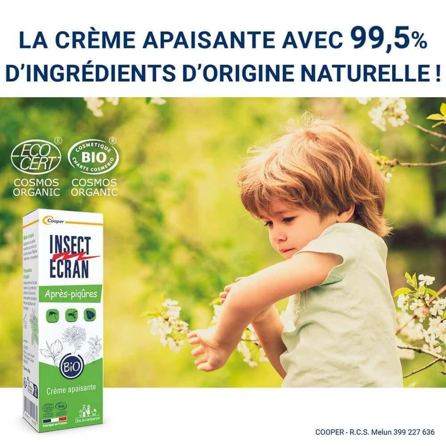 Заспокійливий крем після шоку Insect Ecran Organic 30г: ціни та характеристики
