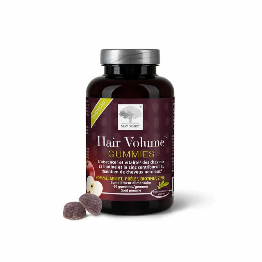 Новий Nordic Hair для росту об'єму та життєвої сили 60 жувальних гумок: ціни та характеристики
