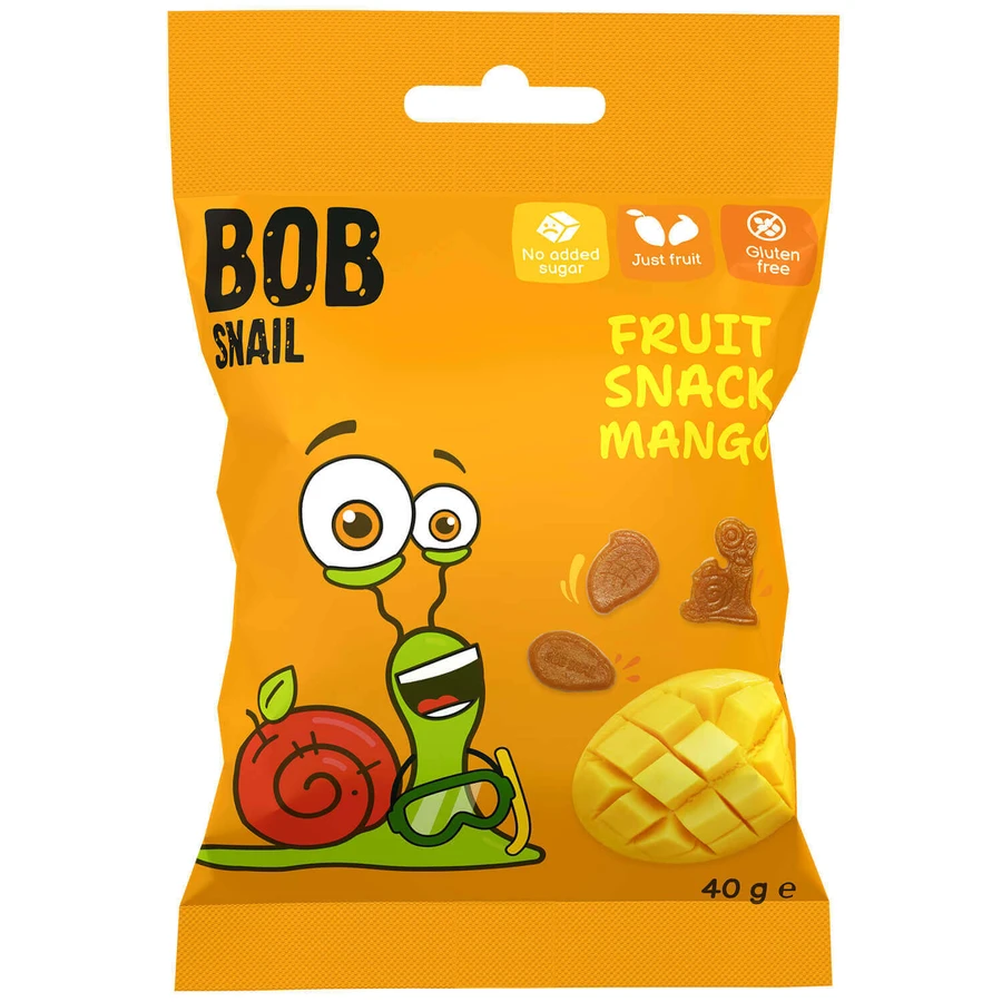 Желе Bob Snail Fruit, манго, 40 г: ціни та характеристики