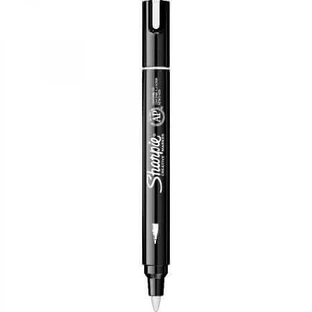 Акриловый маркер с круглым наконечником, белый, 1 штука, Sharpie