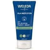 Weleda for Men, гель для вмивання обличчя та бороди 2-в-1, 100 мл