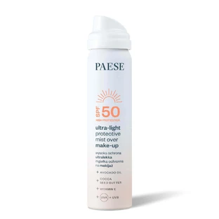 Paese, ультралегкая защитная дымка, SPF 50, 75 мл УДАЛЕННАЯ УПАКОВКА