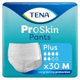 Набір Tena Pants ProSkin, поглинаючі труси, розмір M, 80-110 см, Plus, 2 х 30 шт.