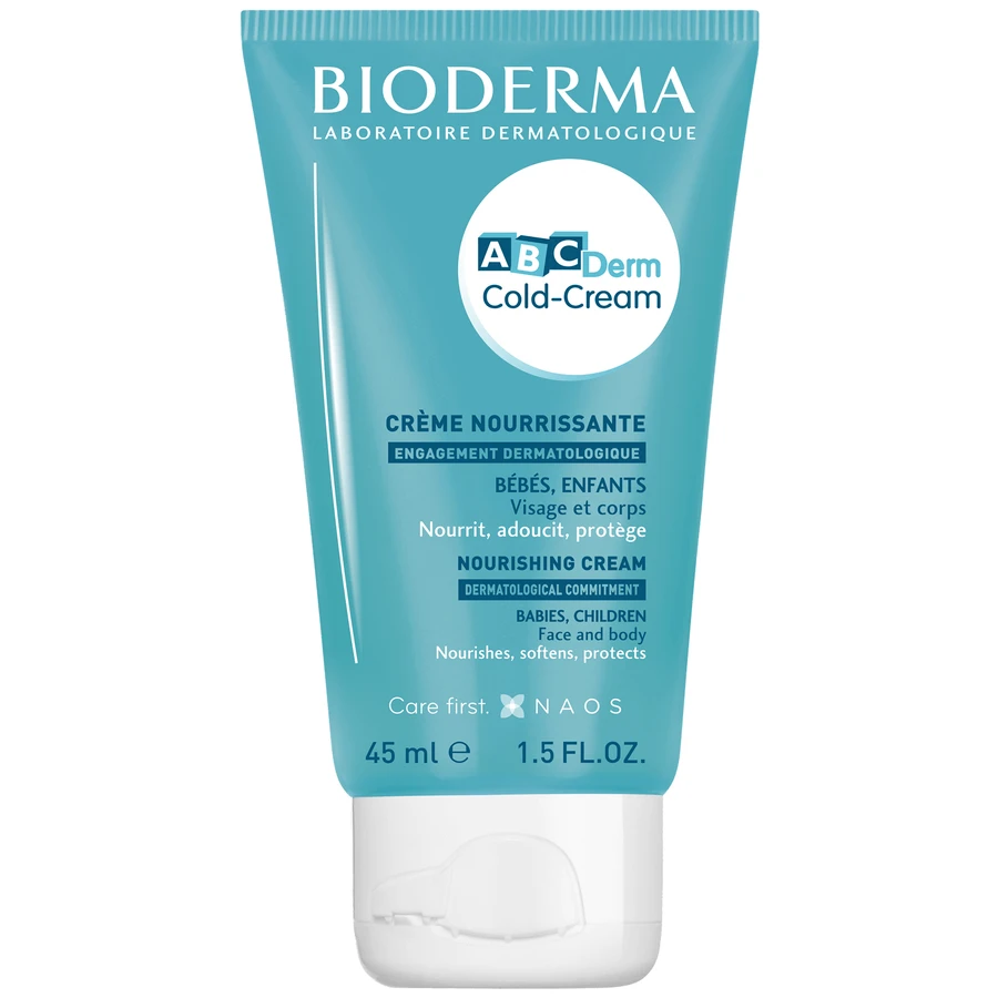 Біодерма ABCDerm Cold-Cream, крем захисний з улією для обличчя та тіла, для тіла та копій, 45 мл: ціни та характеристики