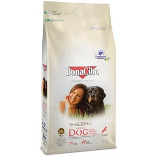 BonaCibo (БонаСібо) Adult Dog High Energy Chicken & Rice with Anchovy - Сухий корм з м'ясом курки, анчоусами і рисом для дорослих активних собак всіх порід, 4 кг