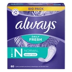 Always Dailies Fresh Protect, гигиенические прокладки, Normal, 60 шт.: цены и характеристики