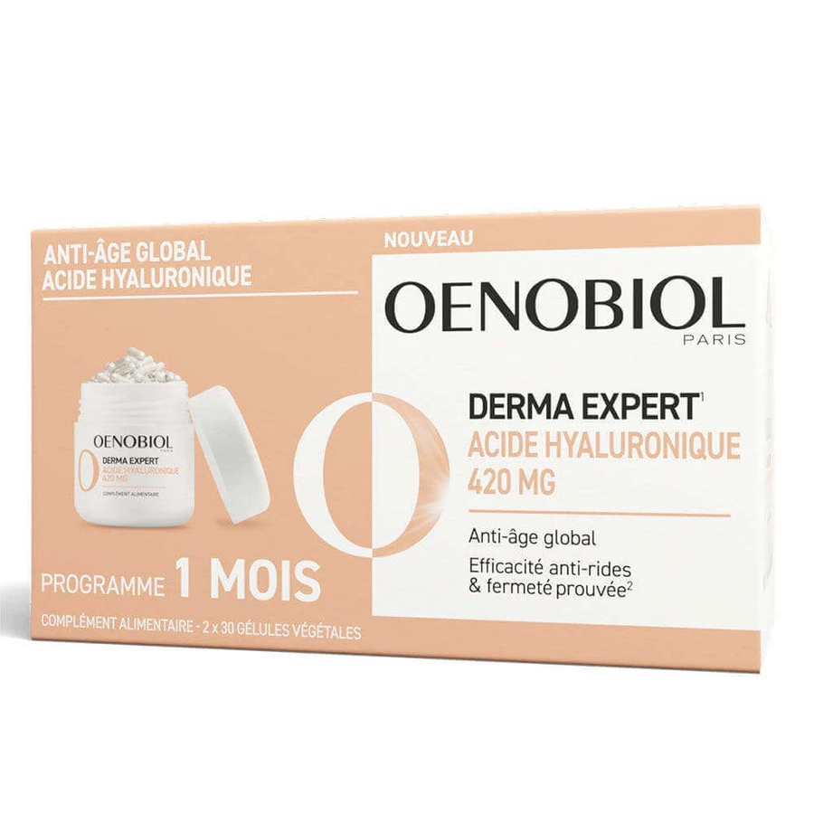 Oenobiol Derma Expert Гіалуронова кислота проти вікових зморшок 60 капсул: ціни та характеристики