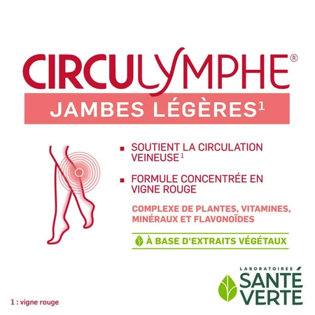 Sante Verte Circulymphe Light Legs 30 таблеток: ціни та характеристики