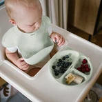 BabyOno, силиконовое блюдце с присоской, зеленое, с 6 месяцев, 1 шт.: цены и характеристики