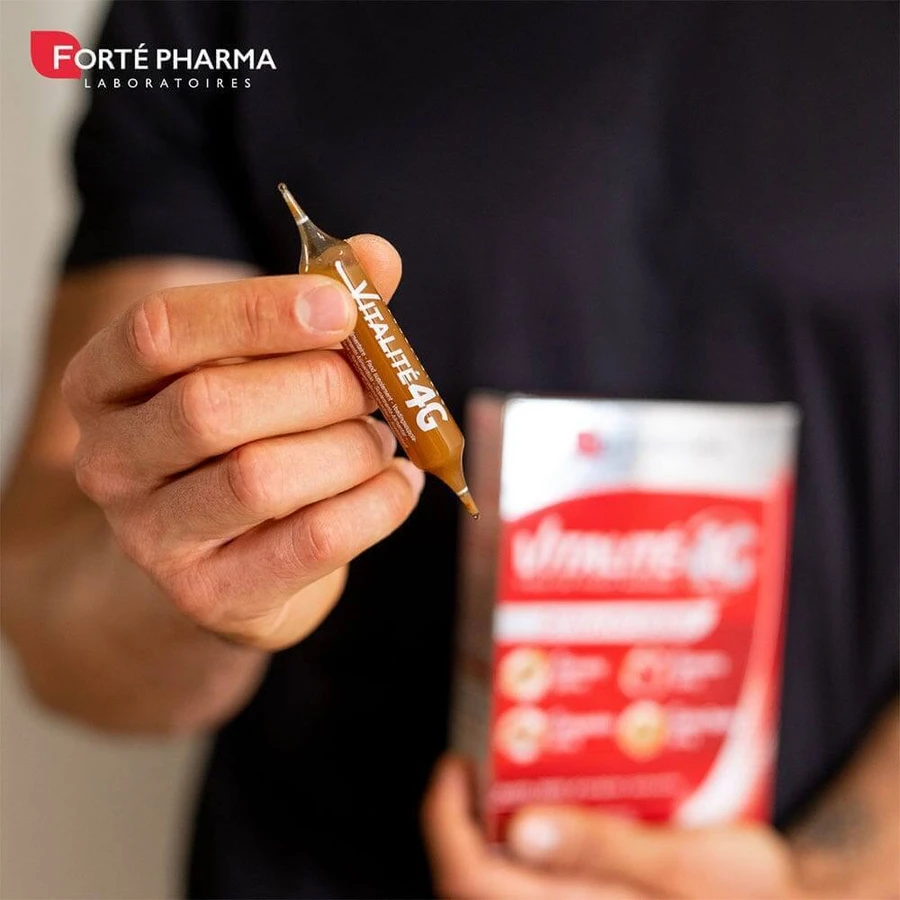 Forté Pharma Vitalité 4G Vitalite Energizing 30 флаконів 20 + 10 ампул пропонуються: ціни та характеристики