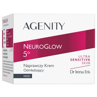 Agenity 5° NeuroGlow, відновлювальний омолоджуючий нічний крем, 50 мл