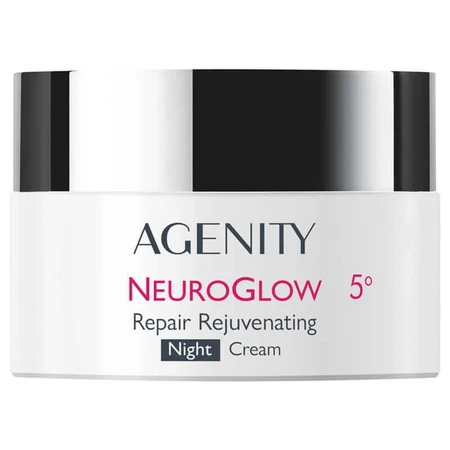 Agenity 5° NeuroGlow, відновлювальний омолоджуючий нічний крем, 50 мл: ціни та характеристики