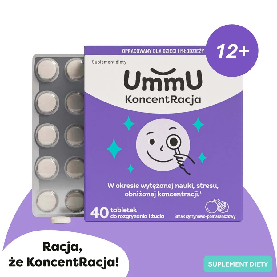 Концентрат UmmU, для детей от 12 лет, 40 таблеток: цены и характеристики