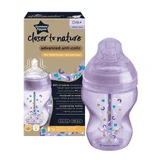Tommee Tippee, розширена, пляшечка проти кольок, рожева, 260 мл