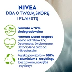 Nivea Sun Protect & Dry Touch Set, Сонцезахисний лосьйон-спрей, SPF 30, 200 мл + Сироватка для обличчя 2-в-1, SPF 50+, 30 мл + пляжний рушник безкоштовно: ціни та характеристики
