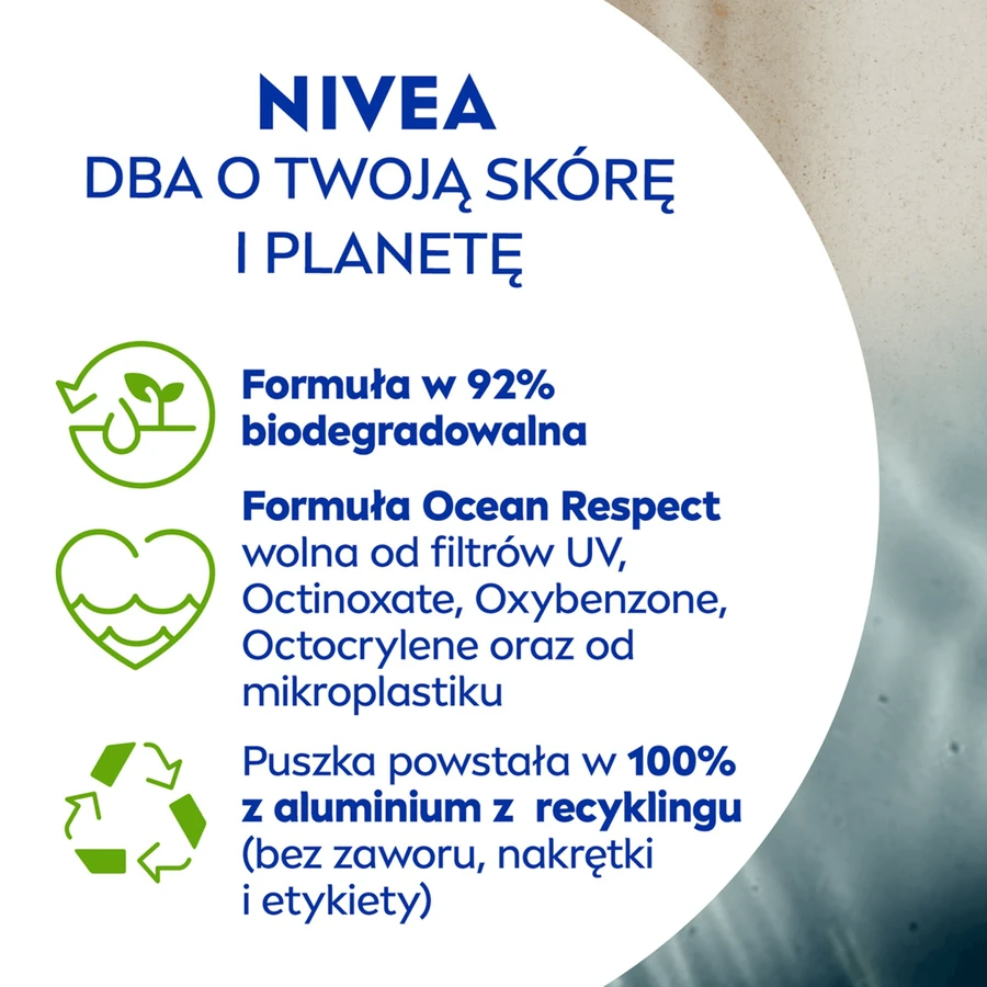 Nivea Sun Protect & Dry Touch Set, Сонцезахисний лосьйон-спрей, SPF 30, 200 мл + Сироватка для обличчя 2-в-1, SPF 50+, 30 мл + пляжний рушник безкоштовно: ціни та характеристики