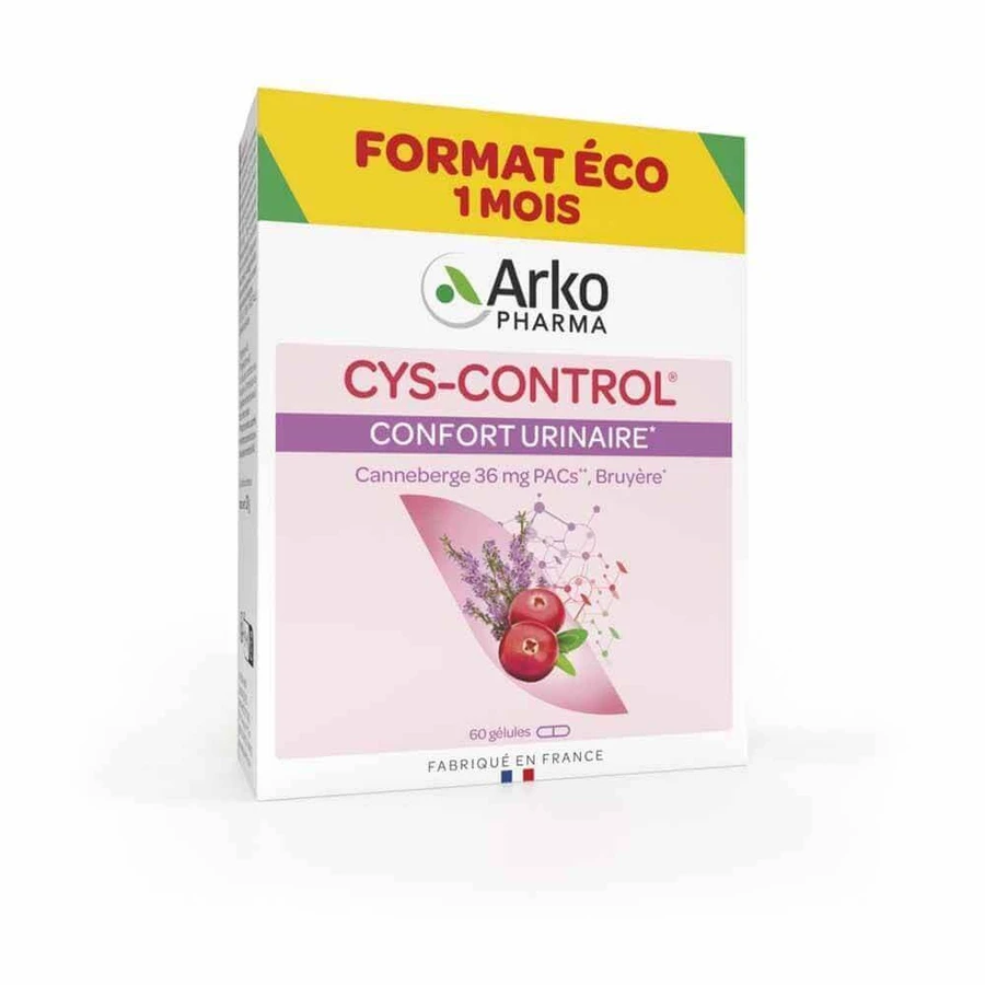 Arkopharma Cys-Control Добробут сечовипускання 60 капсул: ціни та характеристики