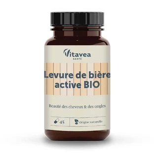 Vitavea Santé Nutri'sentiels Органічні пивні дріжджі Волосся та нігті 45 капсул