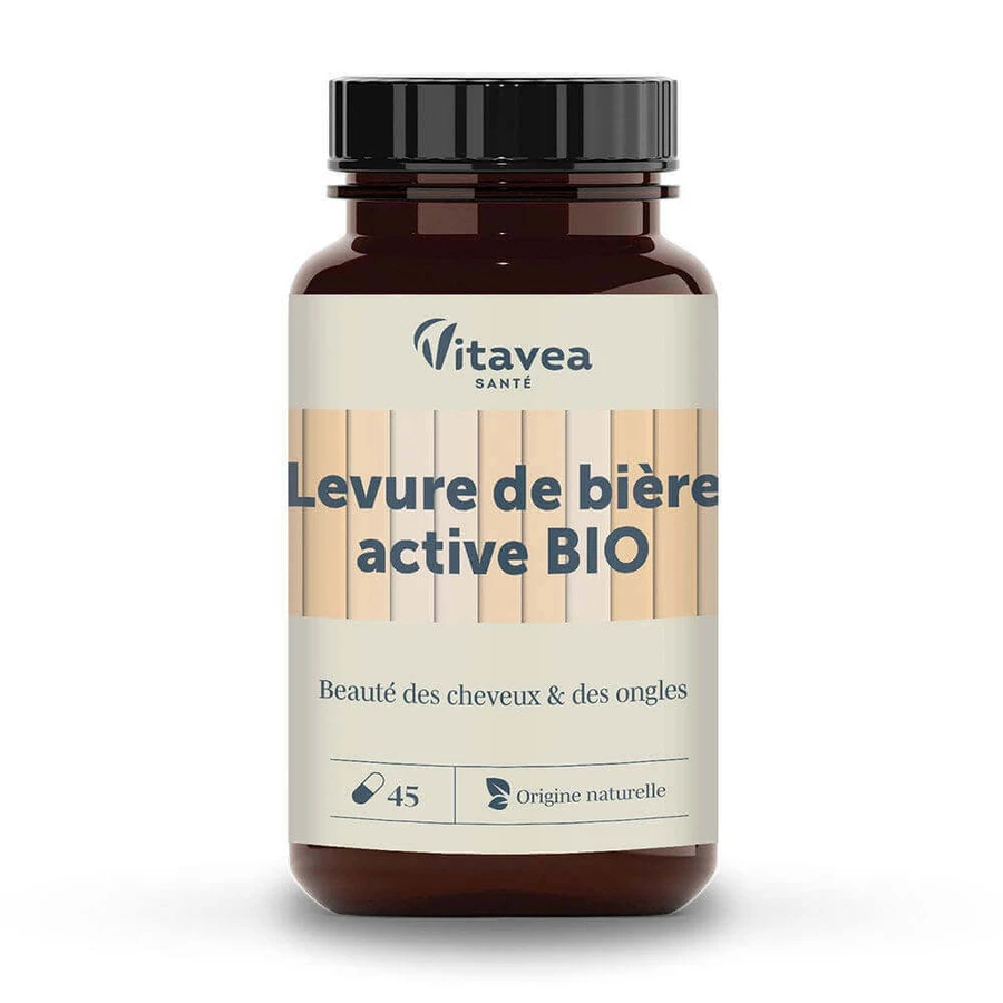 Vitavea Santé Nutri'sentiels Органічні пивні дріжджі Волосся та нігті 45 капсул: ціни та характеристики