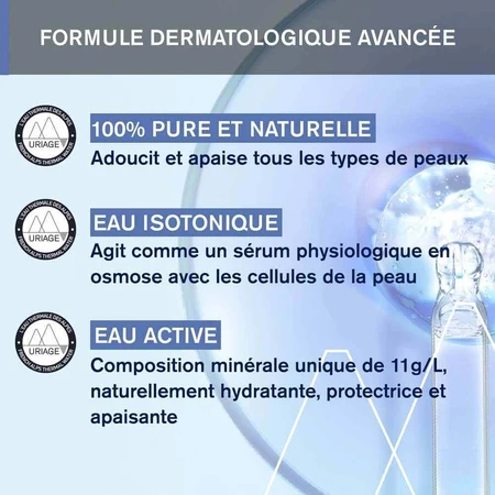 Uriage Baby Thermal Water Spray - Uriage 150 мл: цены и характеристики