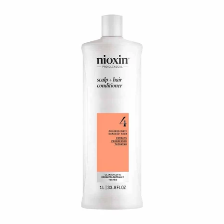 Nioxin System 4 Кондиционер для окрашенных/сухих/поврежденных волос и усиленного выпадения 1 л: цены и характеристики