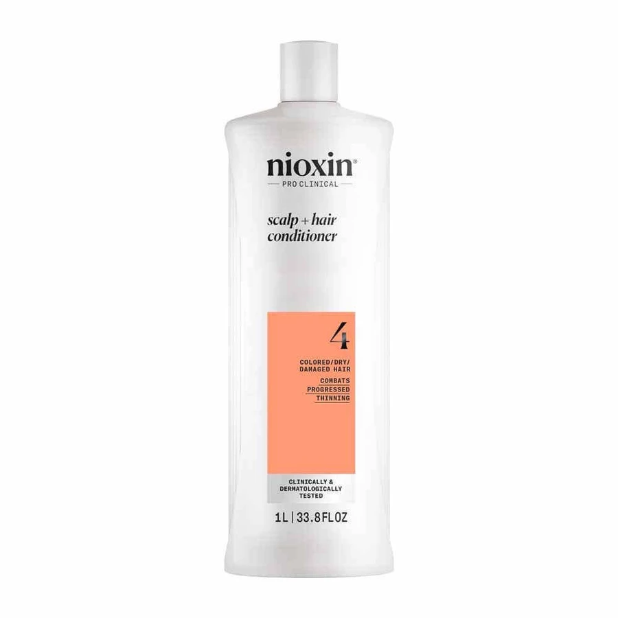 Nioxin System 4 Кондиционер для окрашенных/сухих/поврежденных волос и усиленного выпадения 1 л: цены и характеристики