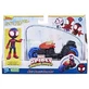 Майлз Моралес Человек-паук, мотоцикл и набор фигурок, +3 года, 10 см, Hasbro