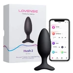 Lovense Hush 2, анальная пробка с управлением через приложение, S: цены и характеристики