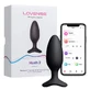 Lovense Hush 2, анальная пробка с управлением через приложение, S