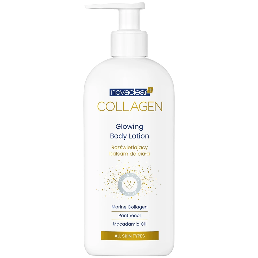 Novaclear Collagen, освещающий лосьон для тела, 180 мл: цены и характеристики