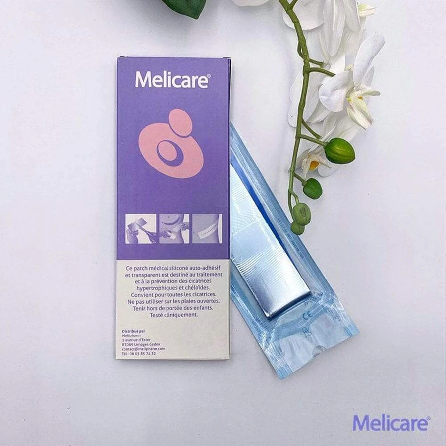 Силіконовий медичний пластир Melicare, збагачений вітаміном Е x3 4x22см: ціни та характеристики