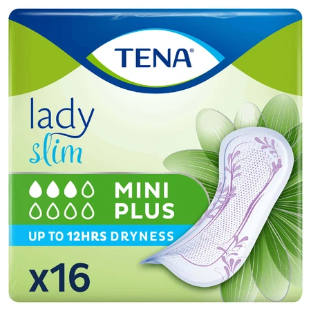 Набір Tena Lady Slim, спеціалізовані гігієнічні рушники, Mini Plus, 6 x 16 шт.: ціни та характеристики