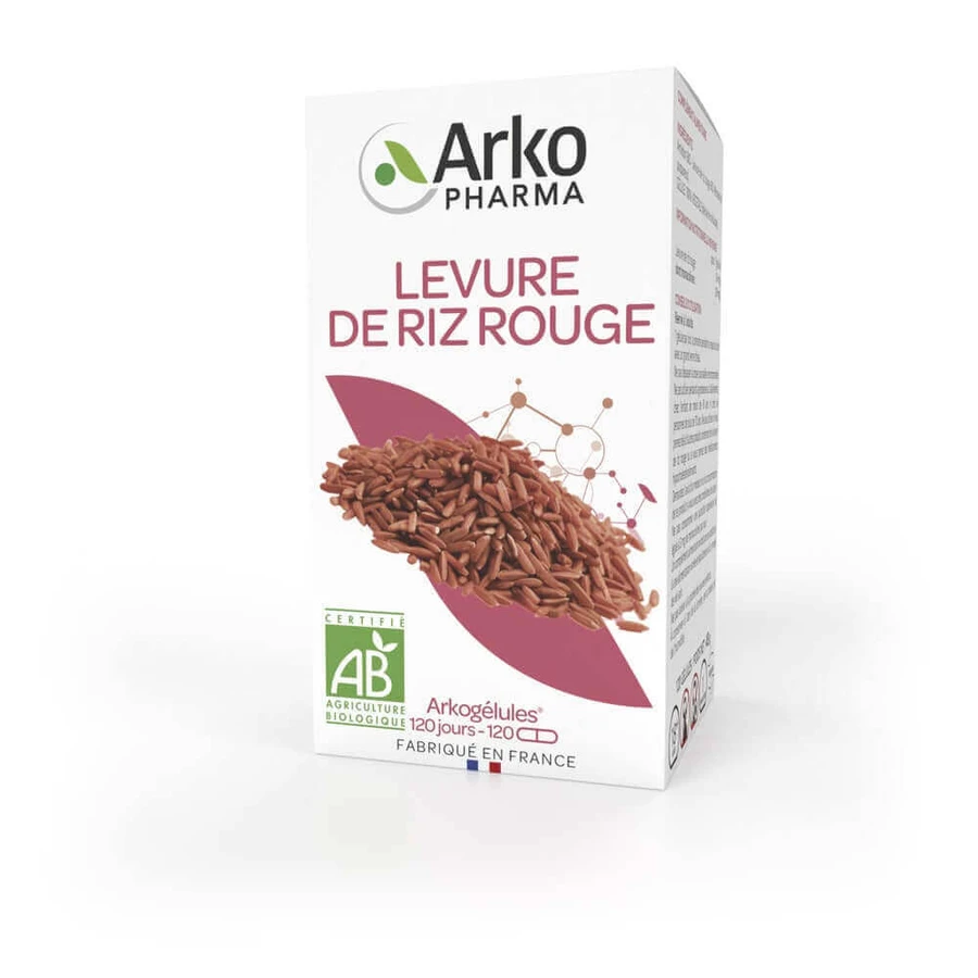 Arkopharma Arkocapsule Red Yeast Rice Bio 120 капсул: цены и характеристики
