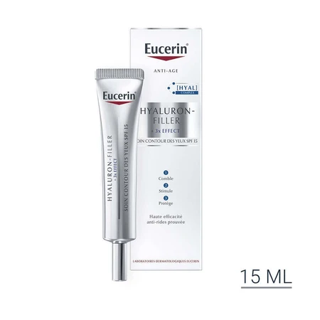 Eucerin Гіалуроновий філлер + антивіковий контур для повік 3х ефекту 15мл: ціни та характеристики