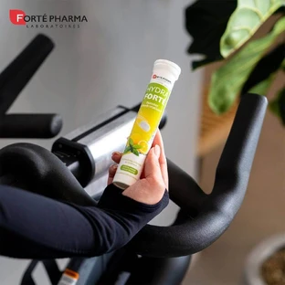 Forté Pharma Hydra Forté Hydration Booster Натуральный вкус лимона и мяты 24 шипучие таблетки